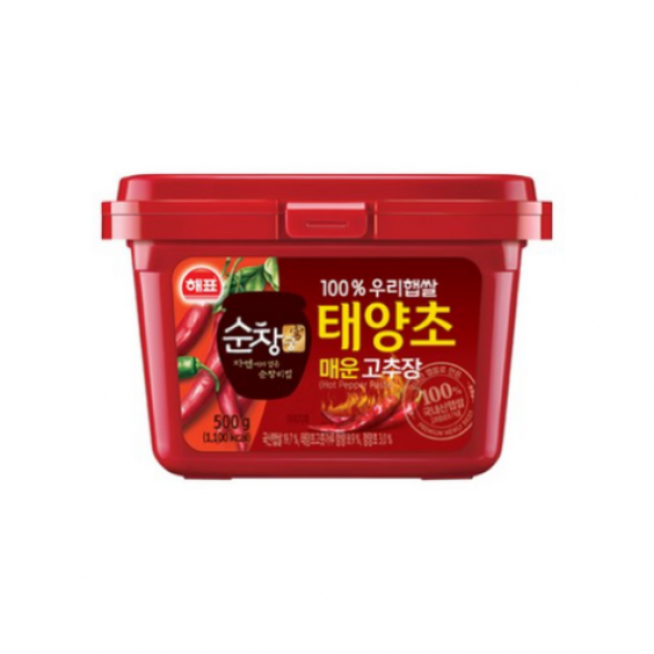 해표)순창궁매운햅쌀고추장 500g