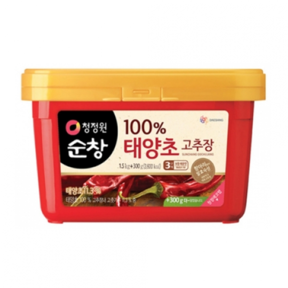 청정원)순창태양초고추장 1.5kg+300g