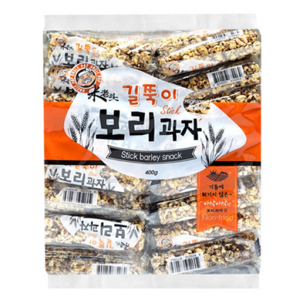 엉클팝길쭉이보리과자400g