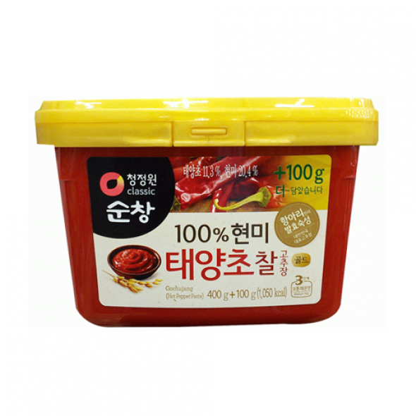 청정원)현미찰고추장 400g+100g