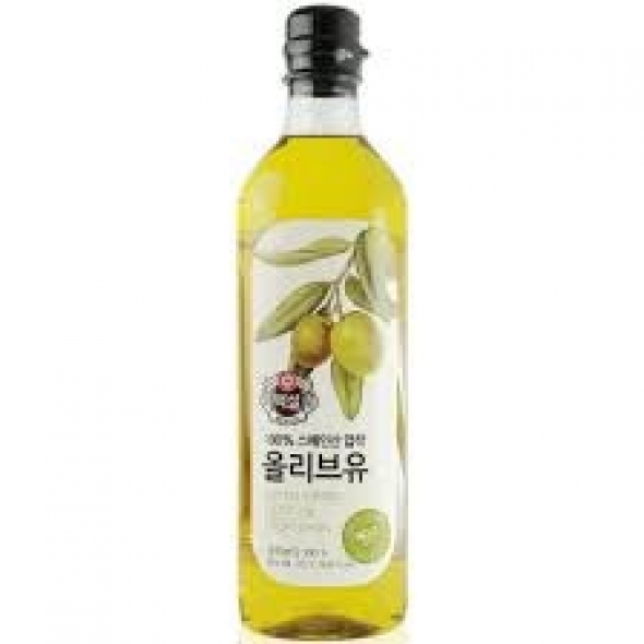 CJ)압착올리브유900ml