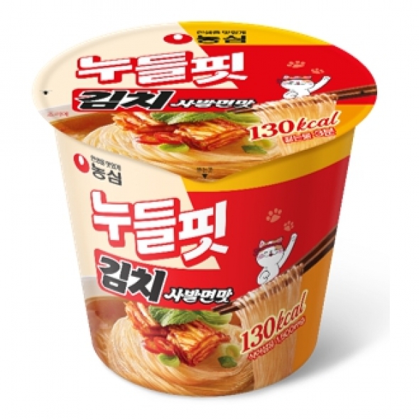 농심)누들핏/김치사발면 맛 37.5g